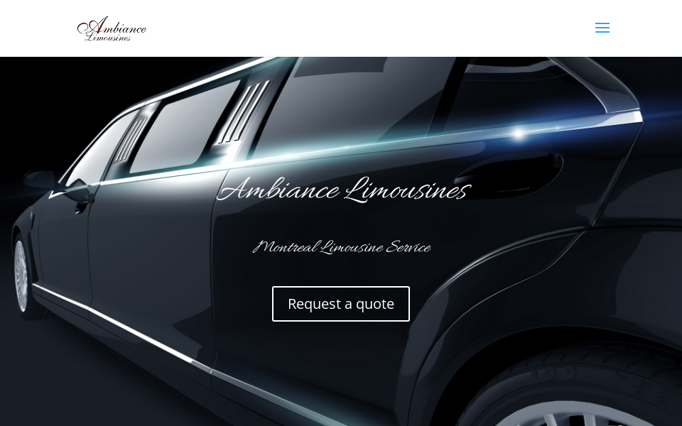 ambiancelimousines.com/ screen capture