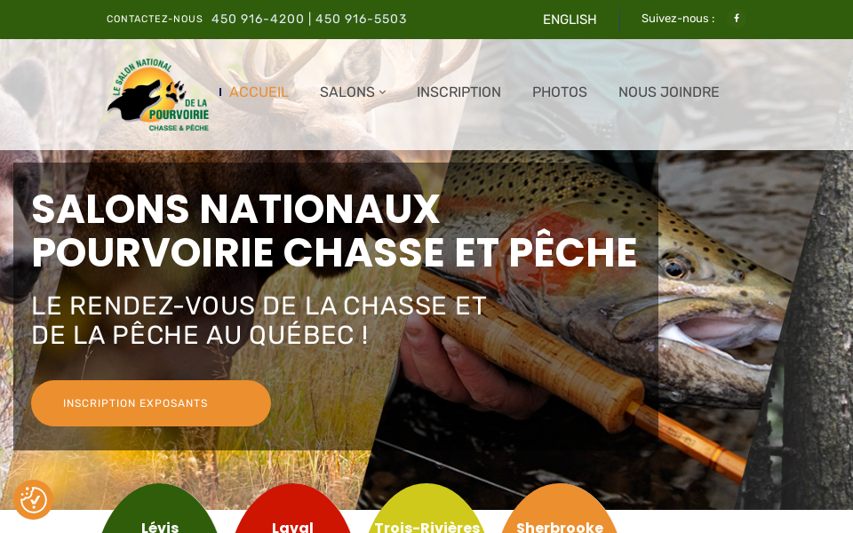 pourvoirie.net/ screen capture