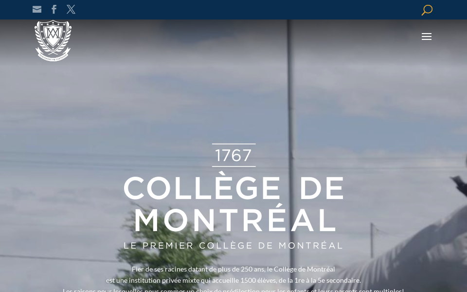 college-montreal.qc.ca:443/ screen capture