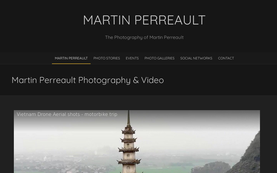www.martinperreault.com/ screen capture