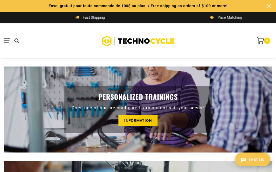 www.technocycle.ca/ screen capture