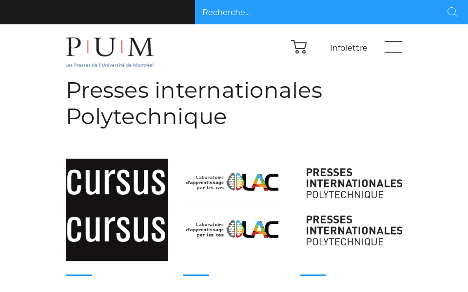 pum.umontreal.ca/collections/presses-internationales-polytechnique/ screen capture