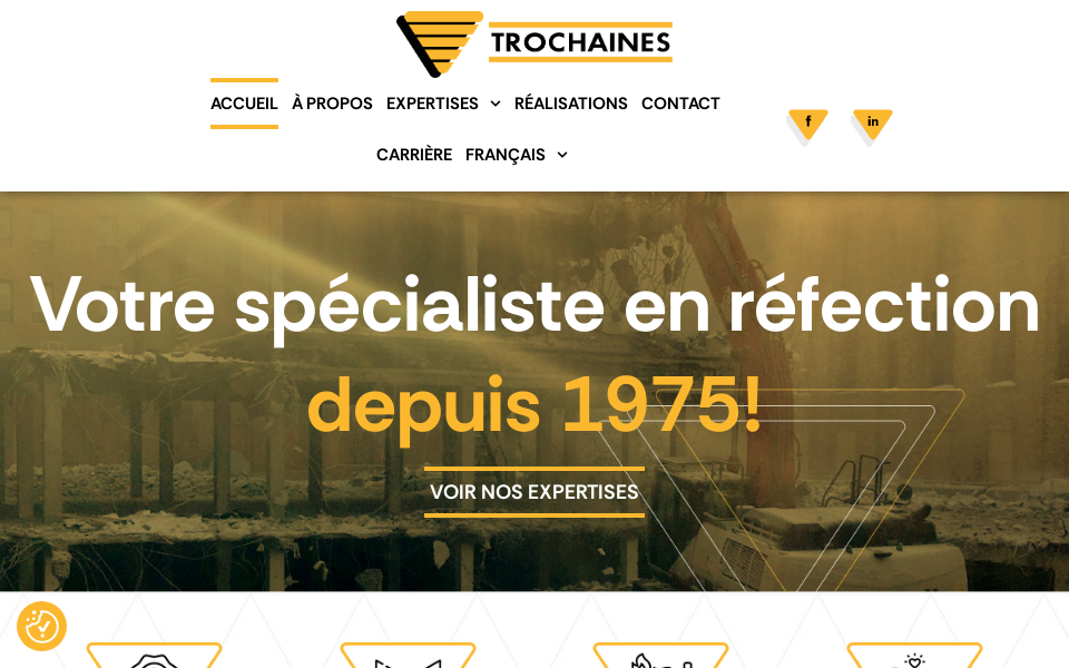 trochaines.com/ screen capture