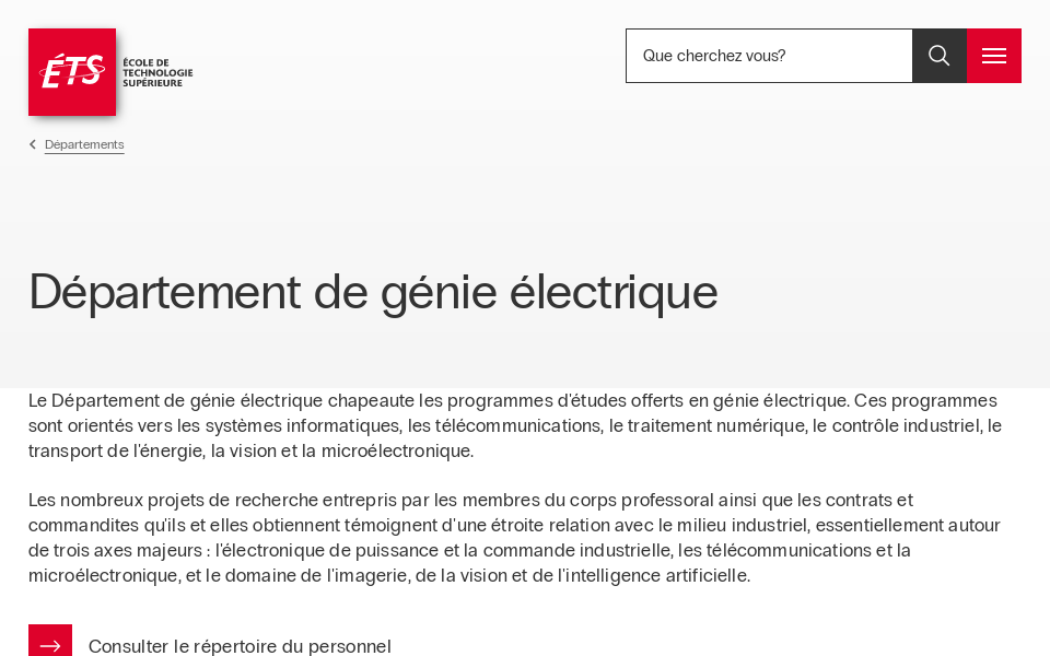 www.etsmtl.ca/ets/gouvernance/decanats-et-departements/departement-genie-electrique screen capture