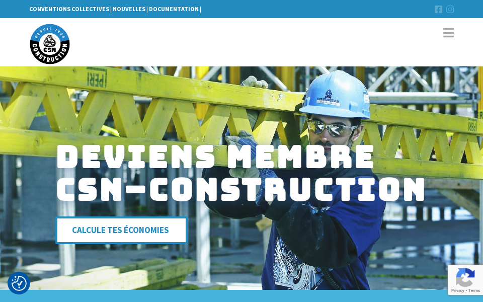 www.csnconstruction.qc.ca/ screen capture