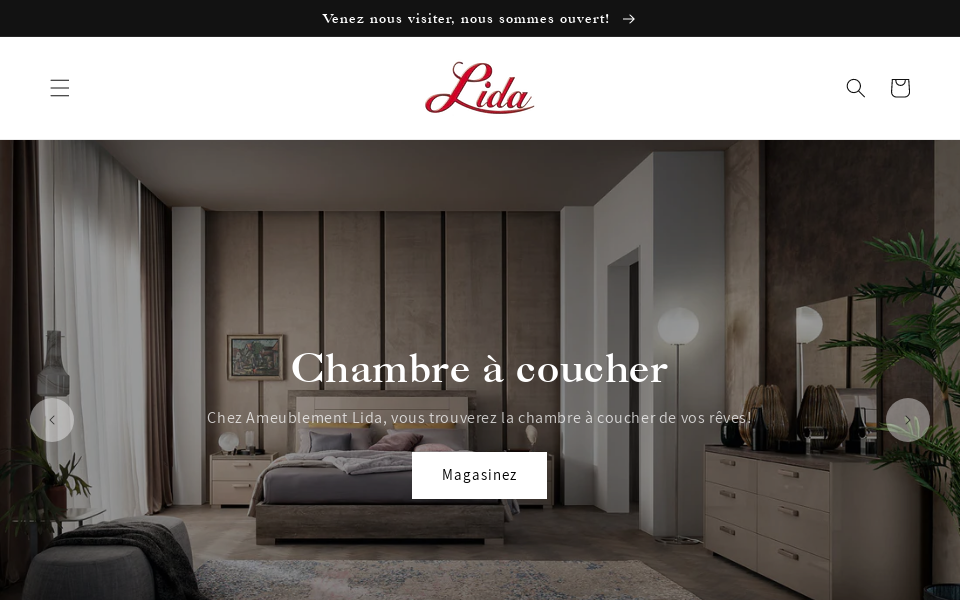 ameublementlida.ca/ screen capture