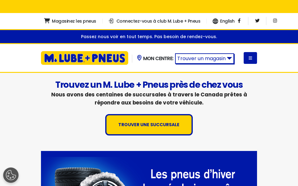www.mrlube.com/fr screen capture