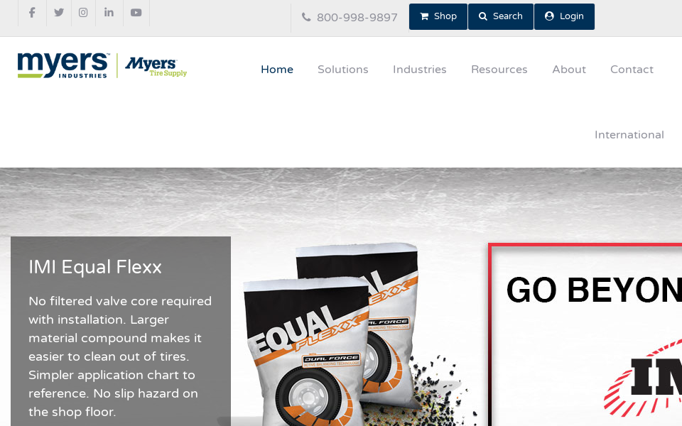www.myerstiresupply.com/ screen capture