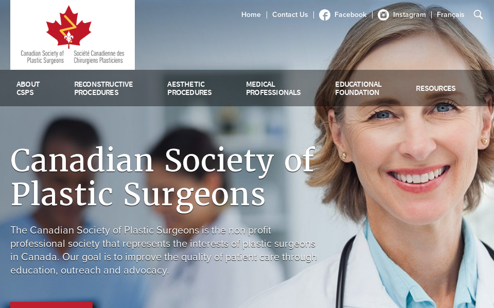 www.plasticsurgery.ca/ screen capture