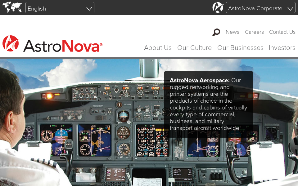 astronovainc.com/ screen capture