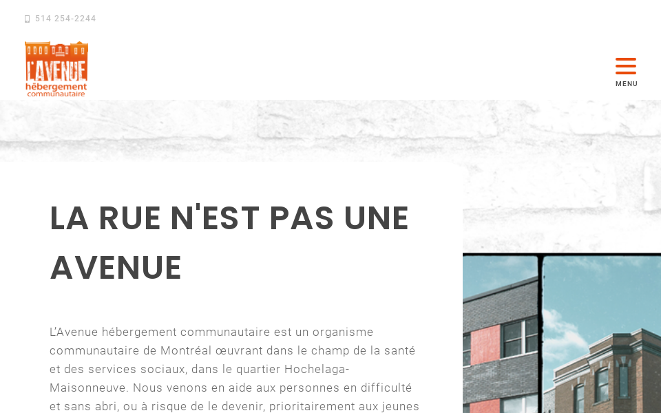 lavenuehc.org/ screen capture