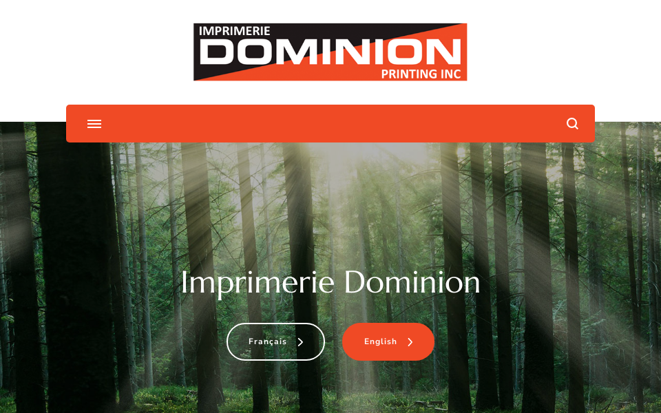 www.dominionprinting.net/ screen capture