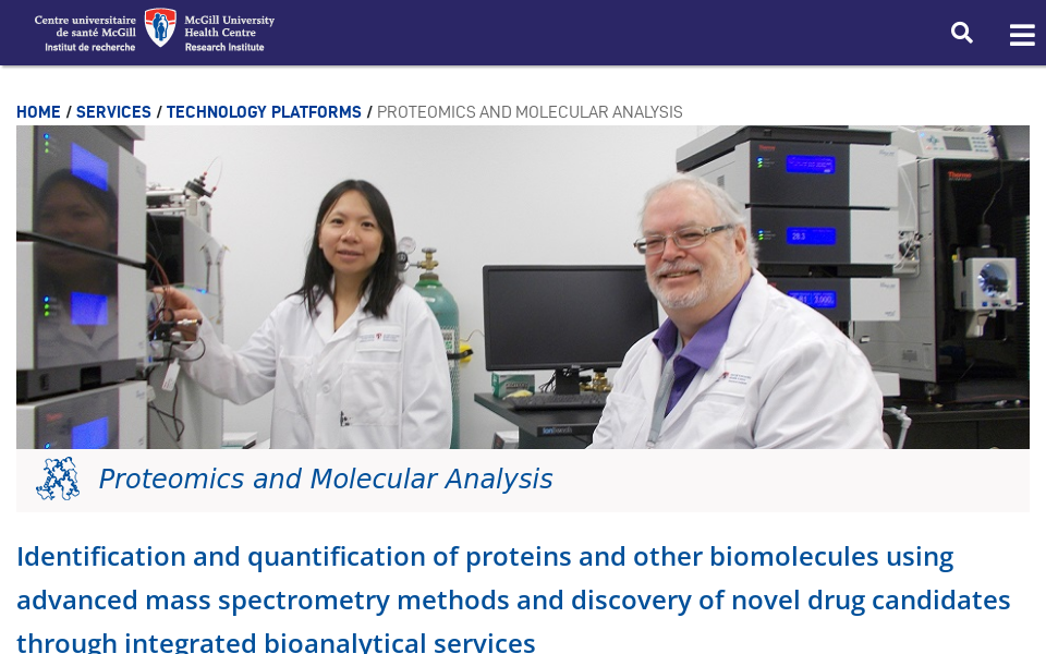 rimuhc.ca/clinical-proteomics screen capture