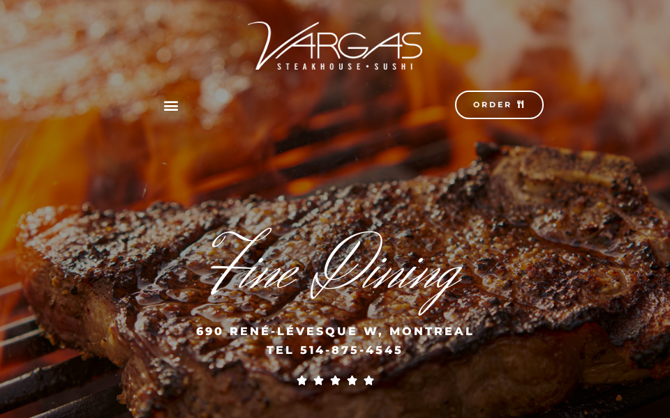 www.vargasrestaurants.com/ screen capture
