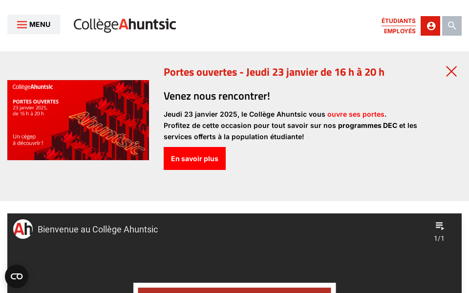 www.collegeahuntsic.qc.ca/ screen capture