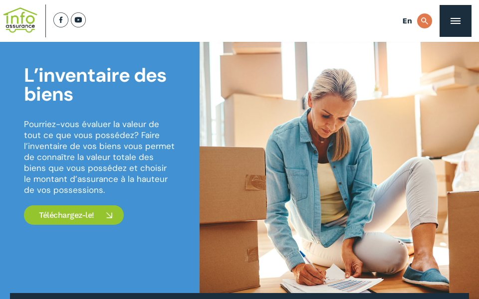 infoassurance.ca/ screen capture