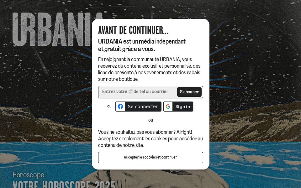 urbania.ca/ screen capture