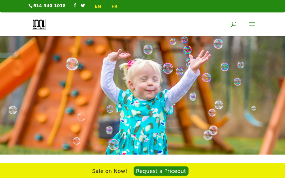 meublea.ca/ screen capture