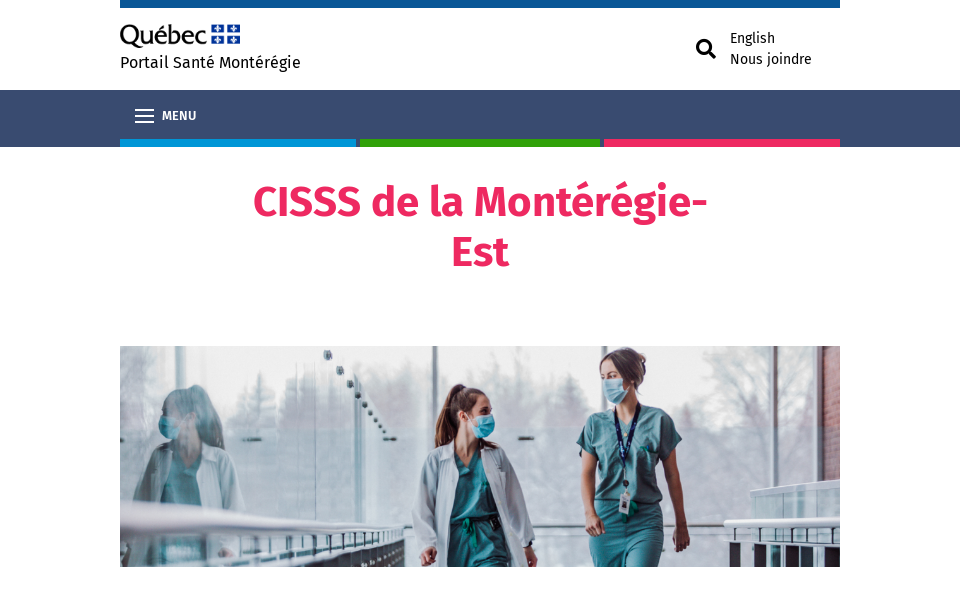 www.santemonteregie.qc.ca/cssspierreboucher/index.fr.html screen capture