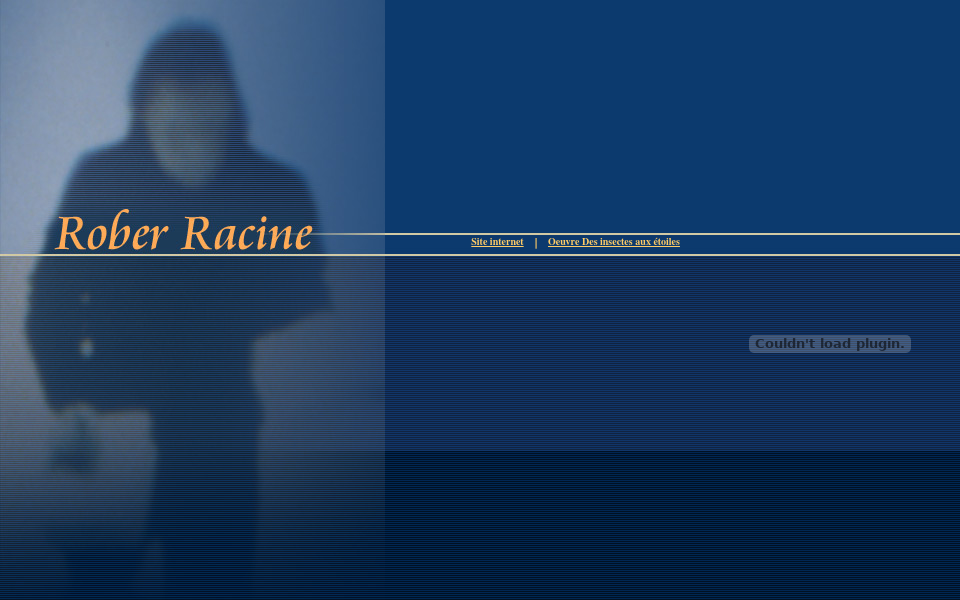 rober-racine.com/ screen capture