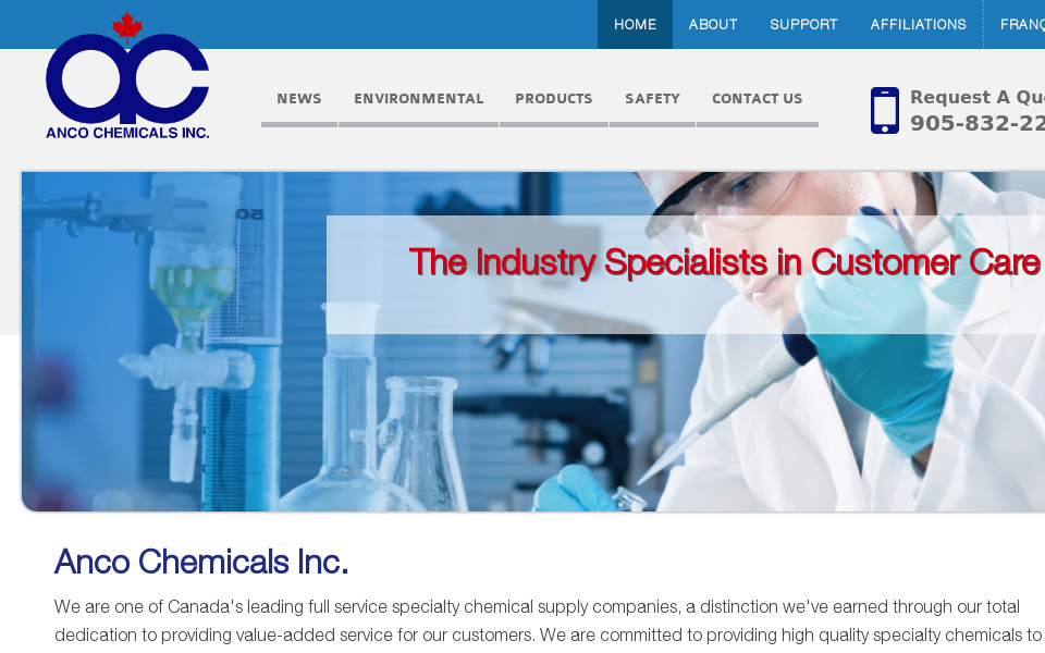 www.ancochemicals.com/ screen capture