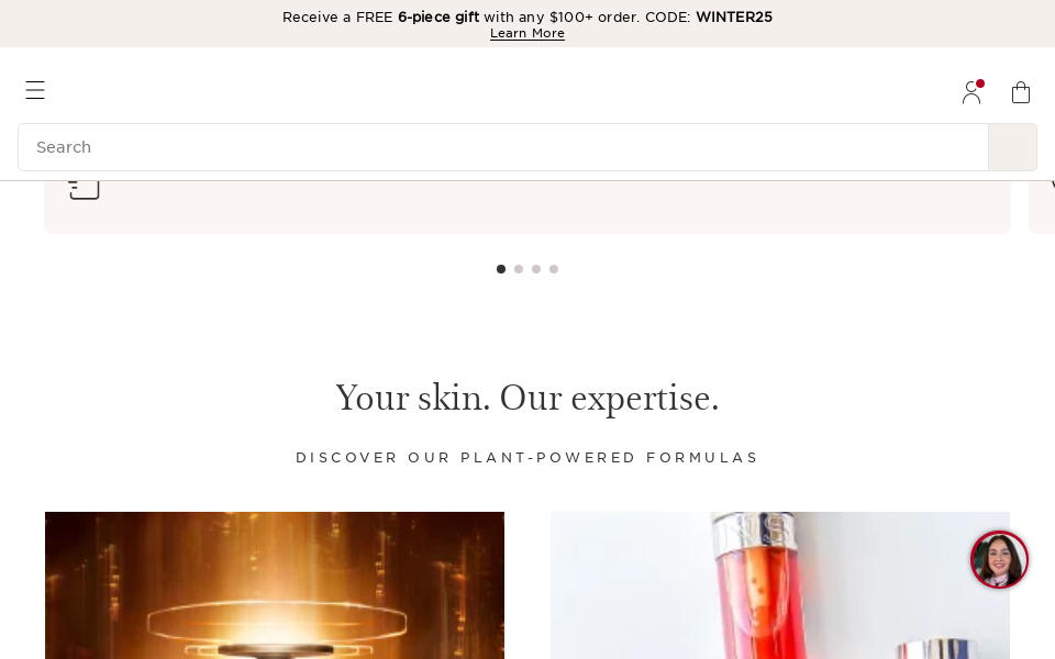 www.groupeclarins.com/ screen capture