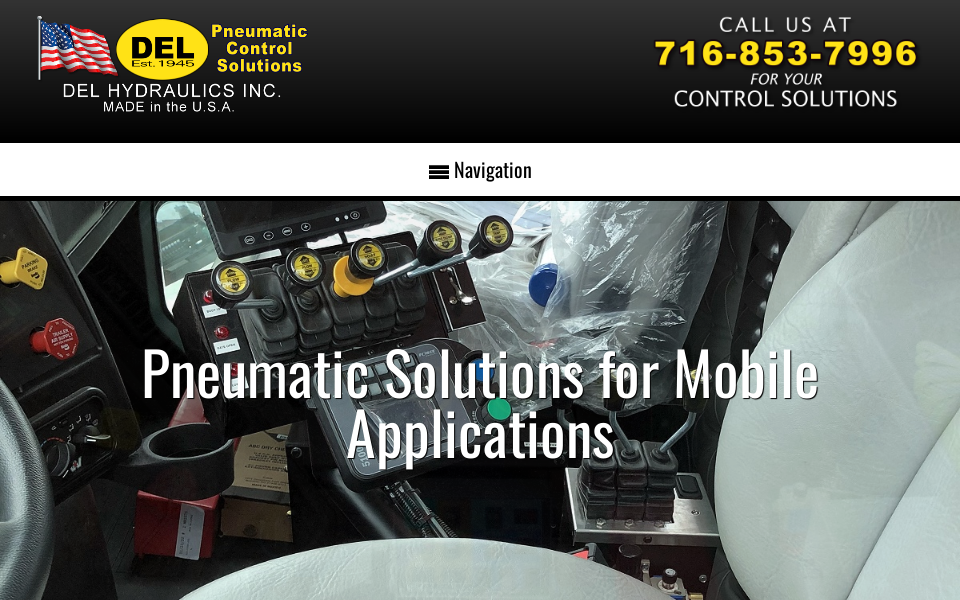 delhydraulics.com/ screen capture