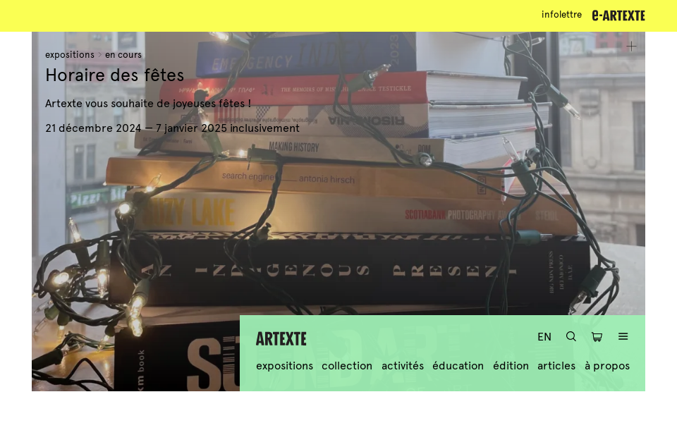 artexte.ca/ screen capture