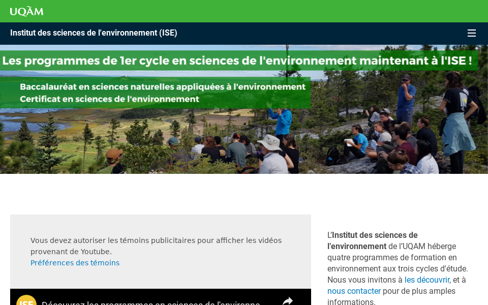 ise.uqam.ca/ screen capture