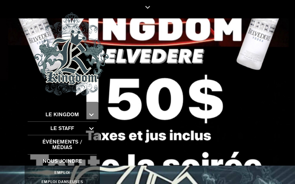 www.kingdommontreal.com/ screen capture