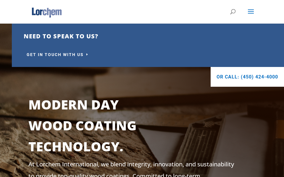 www.lorchemintl.com/ screen capture