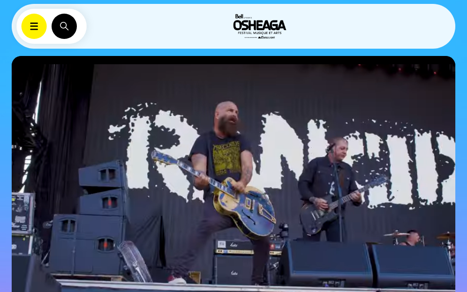 www.osheaga.com/ screen capture
