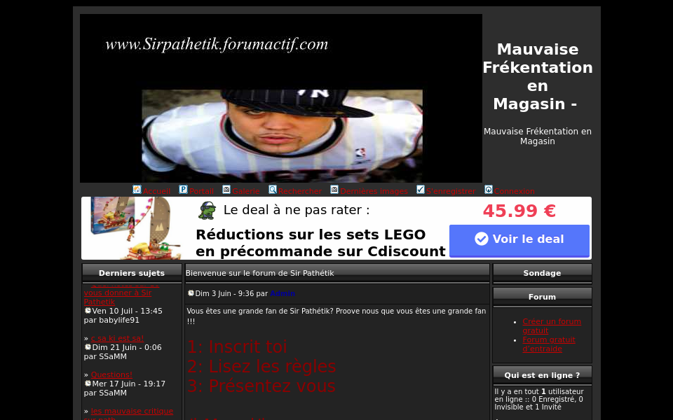 sirpathetik.kanak.fr/ screen capture