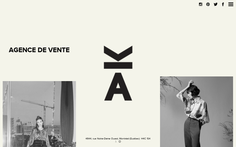 agenceka.com/ screen capture