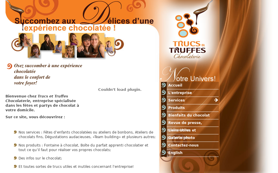 www.trucsettruffes.com/ screen capture