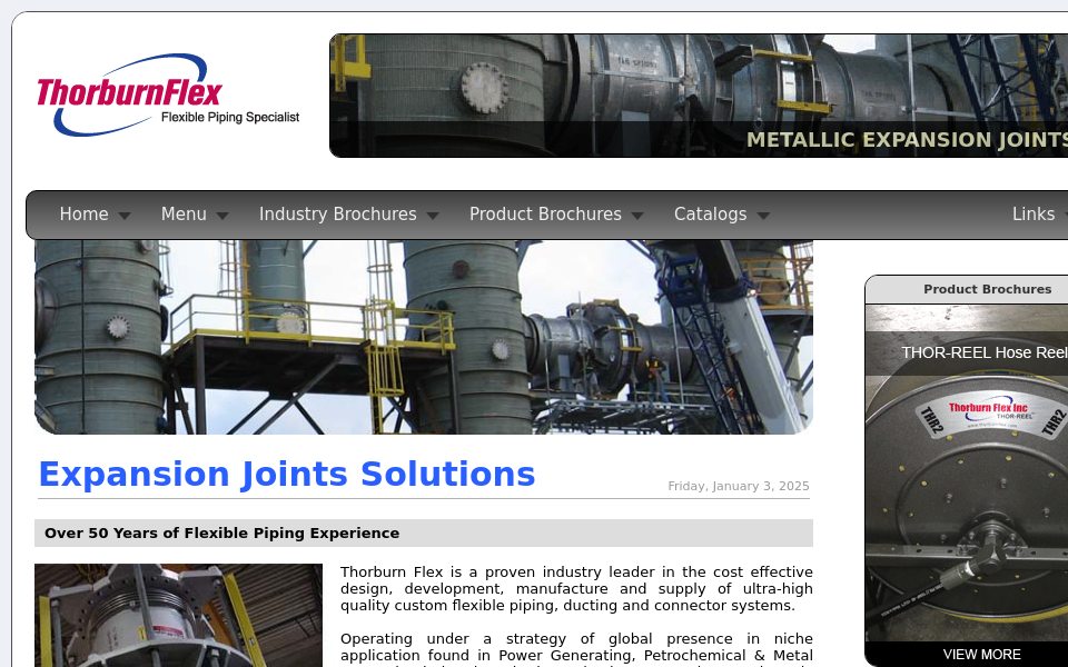 thorburnflex.com/ screen capture