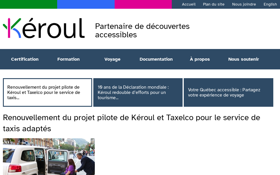 www.keroul.qc.ca/ screen capture