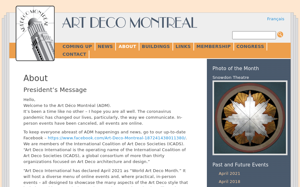 artdecomontreal.com/ screen capture