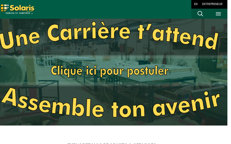 solarisquebec.com/ screen capture