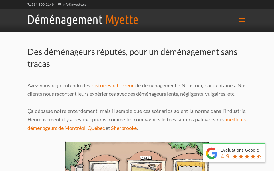 www.demenagementmyette.ca/ screen capture