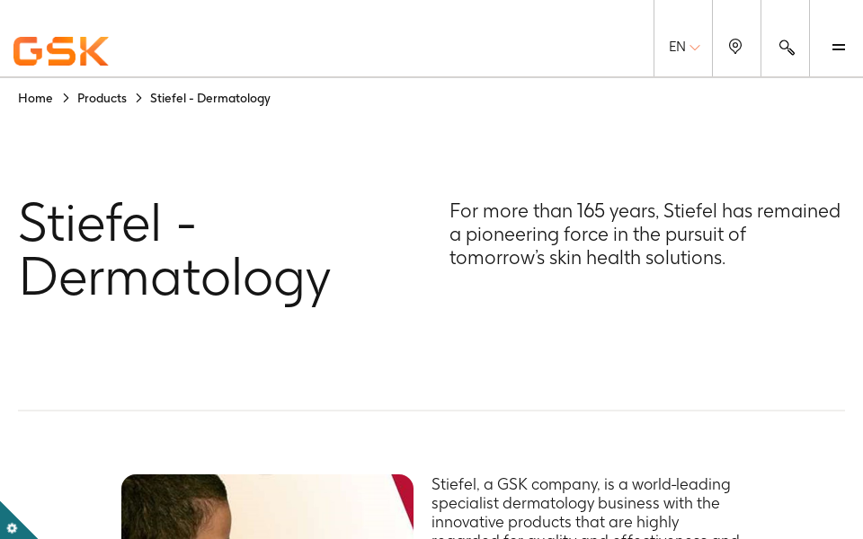 ca.gsk.com:443/en-ca/products/stiefel-dermatology/ screen capture