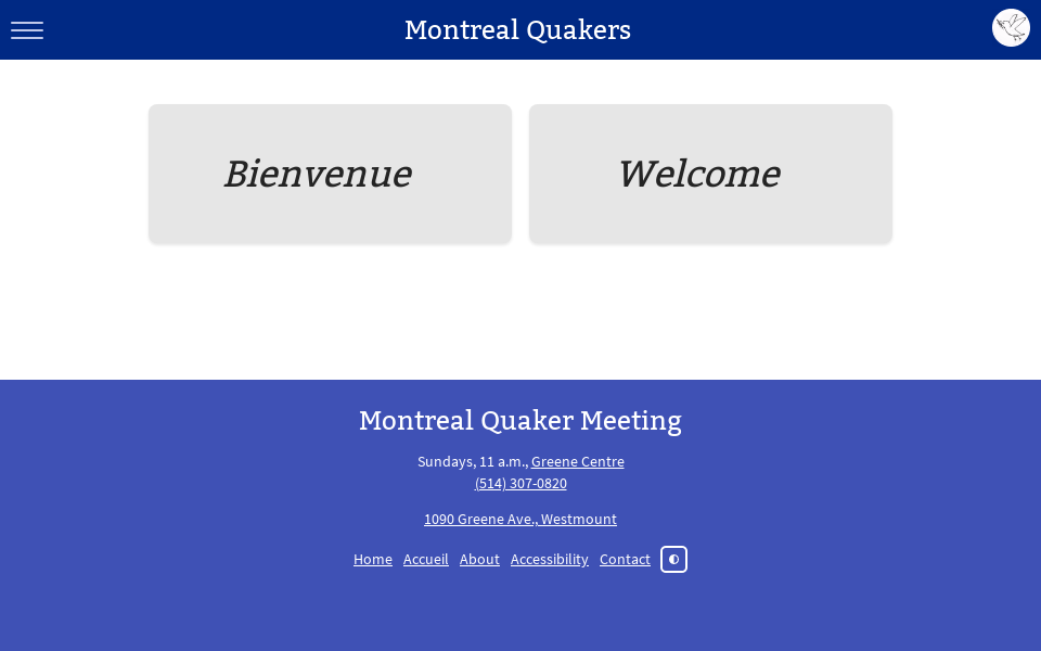 montreal.quaker.ca/ screen capture