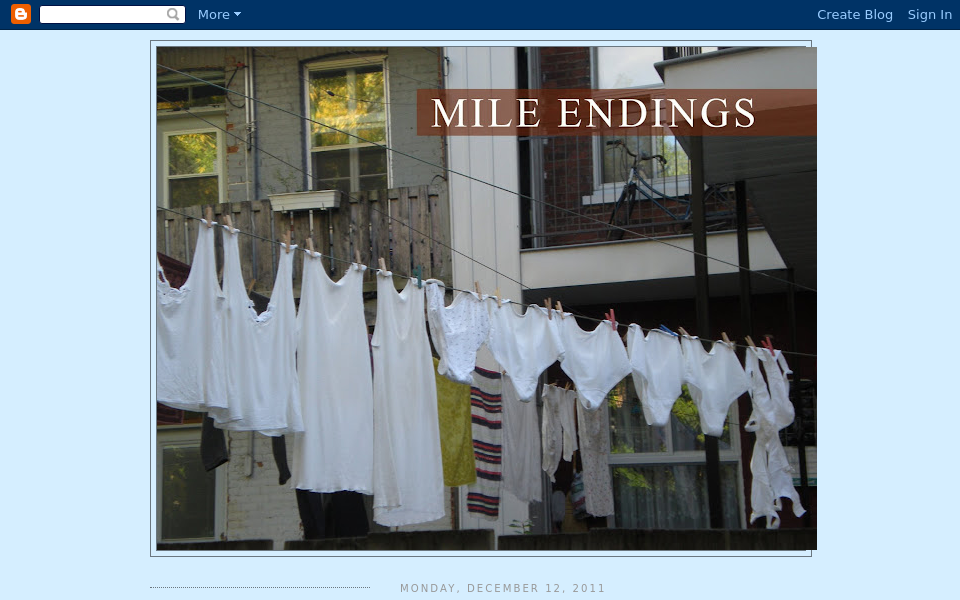 mileendings.blogspot.com/ screen capture