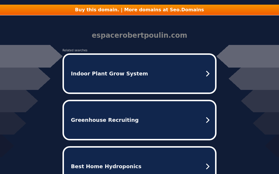 espacerobertpoulin.com screen capture