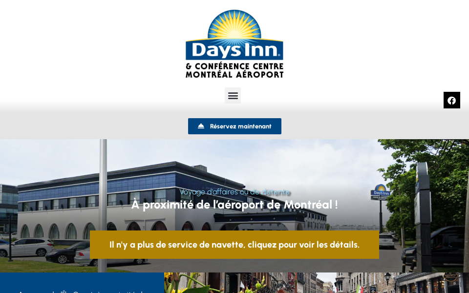 www.daysinn-airport.com/ screen capture