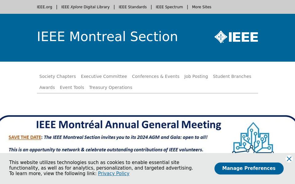 montreal.ieee.ca/ screen capture