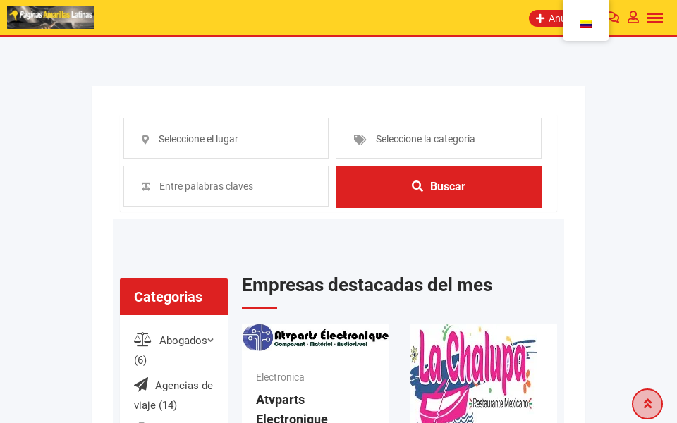 amarillaslatinas.com/es/ screen capture