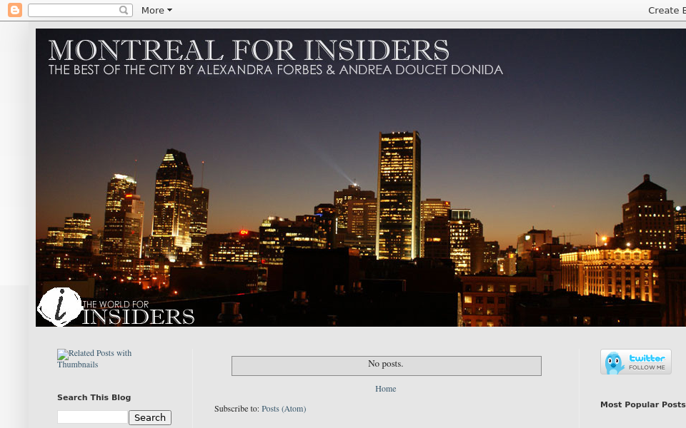 montrealforinsiders.blogspot.com/ screen capture