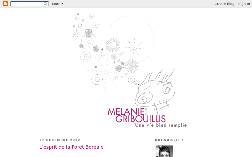 melaniegribouillis.blogspot.com/ screen capture