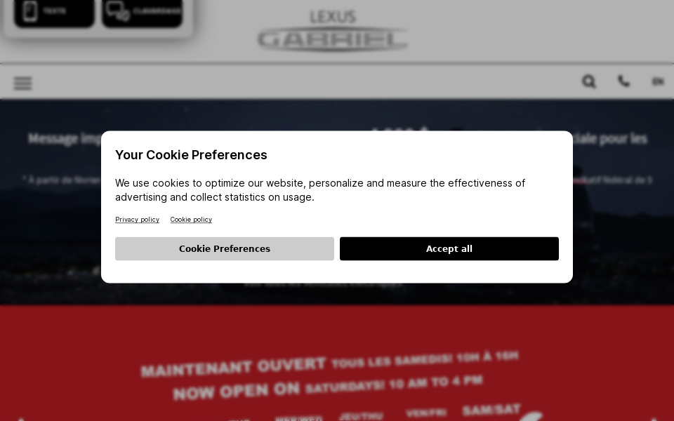 lexusgabriel.com/fr/index screen capture